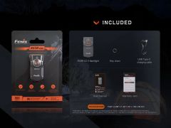 Fenix E03R V2.0 500 LÜMEN ANAHTARLIK FENER