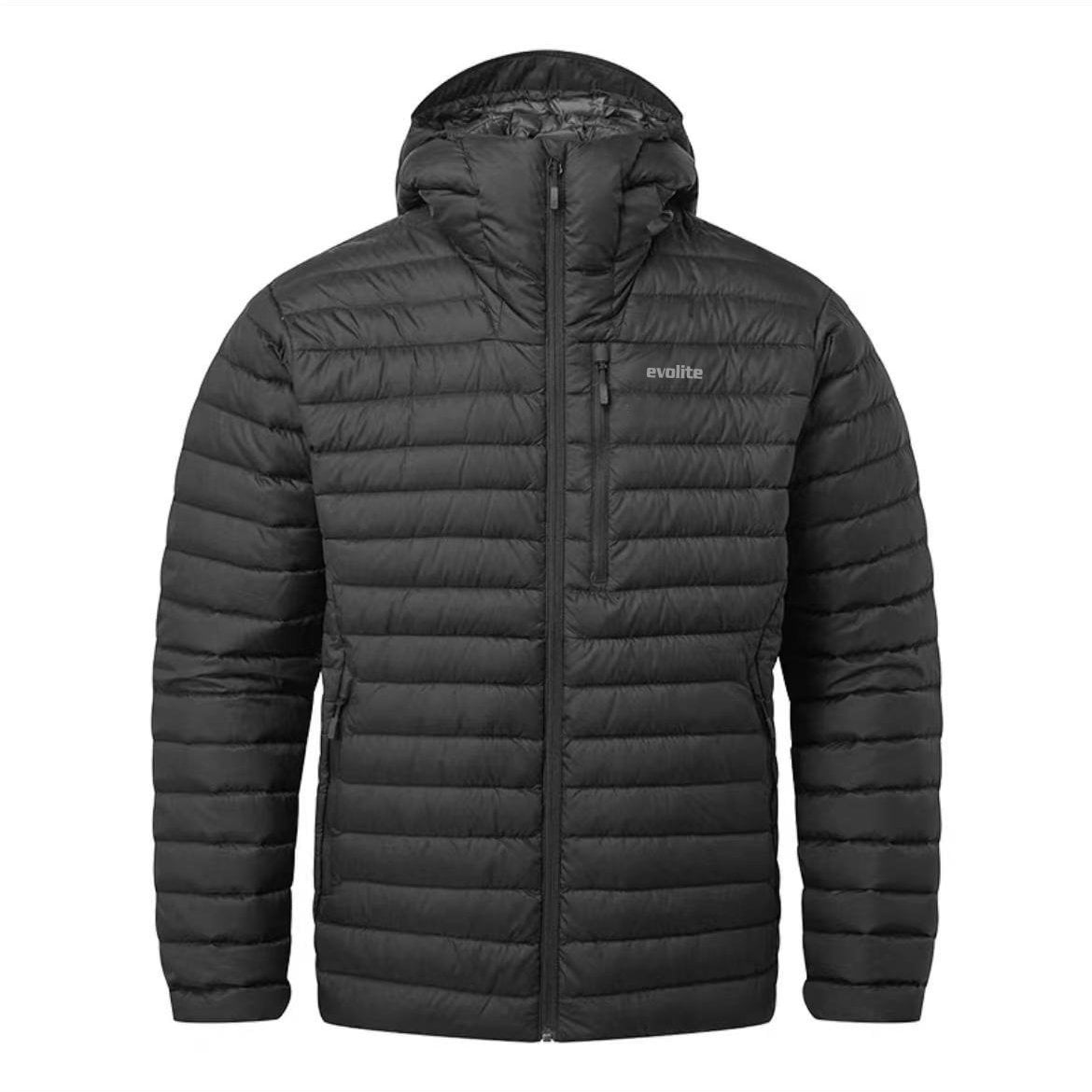 Evolite DownTouch Bay Kaz Tüyü Mont - Siyah XXL