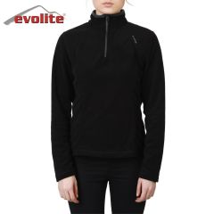 Evolite Fuga Bayan Mikro Polar Sweater - Siyah M