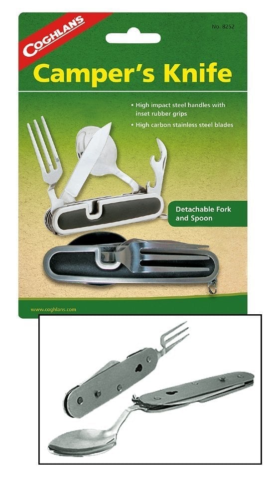 Coghlans Camper (Bıçak,Çatal,Kaşık ve Konserve Açacağı)
