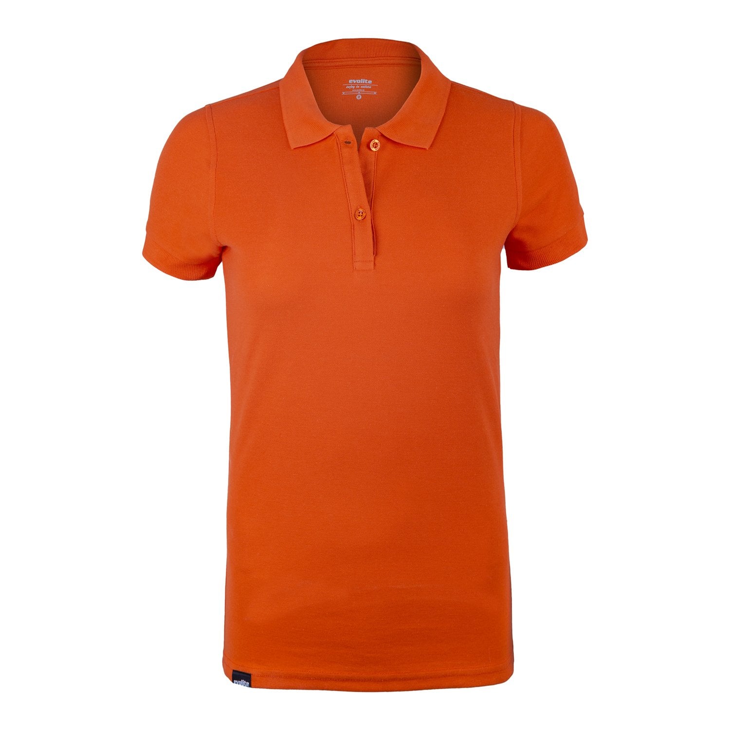 Evolite DeepRaw Bayan Polo T-Shirt - Turuncu S