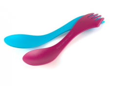 Light My Fire® Spork Extra-Medium 2’li Kaşık-Çatal Mavi_Fuşya