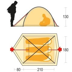 Ferrino Kalahari 3 Çadır