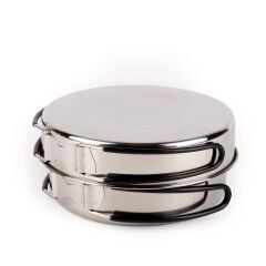 Evolite Evercamp 2-3 Kişilik Çelik Tencere Seti