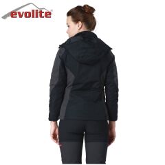 Evolite Diva Kadın 3in1 Gri/Siyah Mont S