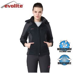 Evolite Diva Kadın 3in1 Gri/Siyah Mont XS