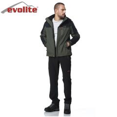 Evolite Diva Erkek 3in1 Haki/Siyah Mont XL