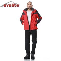 Evolite Diva Erkek 3in1 Gri/Kırmızı Mont S