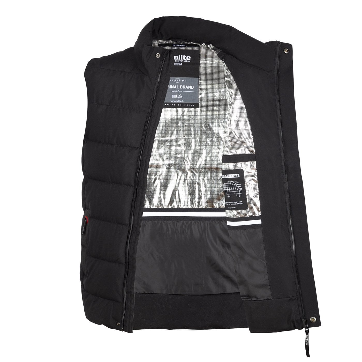 Evolite Vertex Bay Yelek - Siyah M