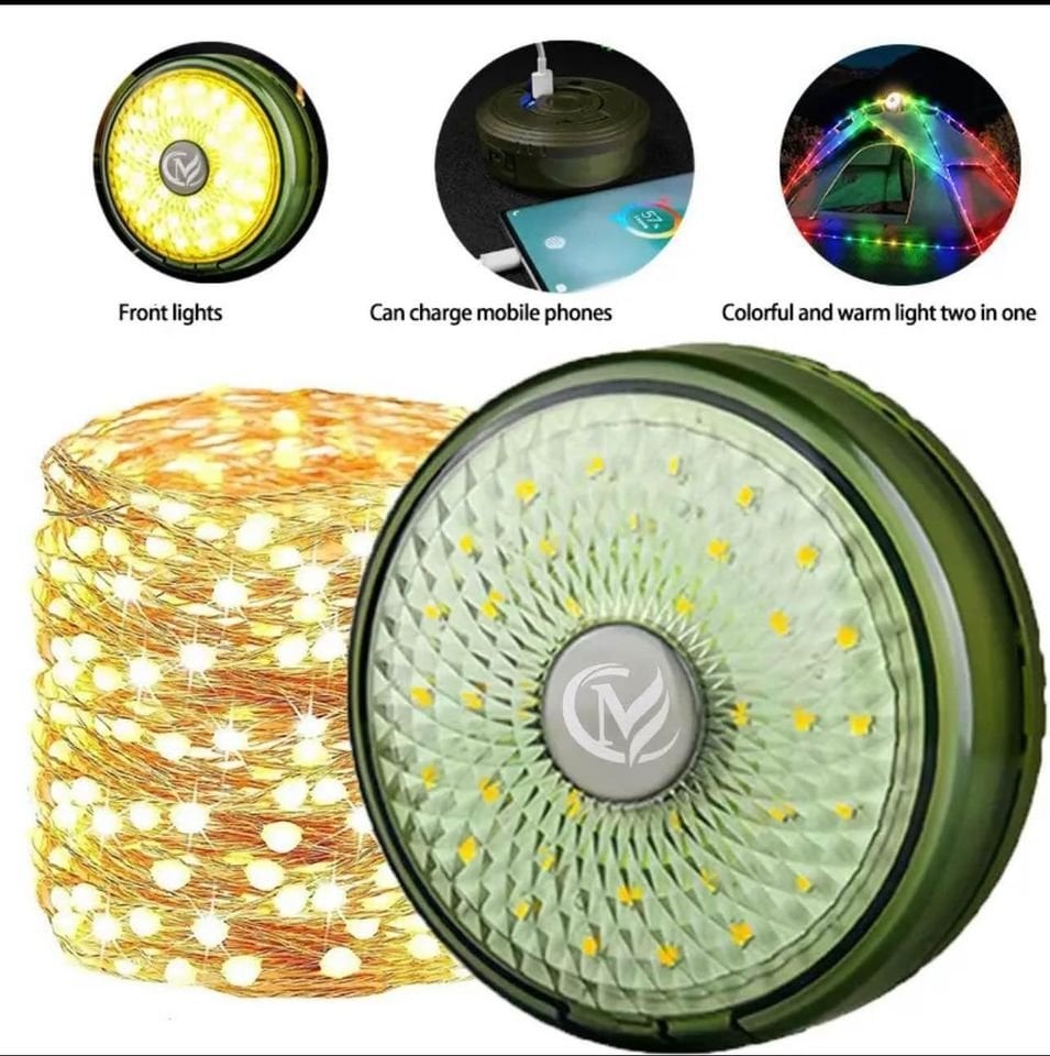 Bydoğa Usb  Şarjlı  Peri Led Kamp Lambası