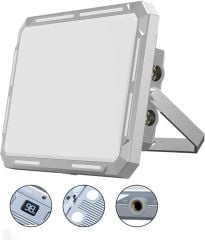 KXK-686 Çok İşlevli  Taşınabilir Kamp Projektörü (Metal Gümüş)