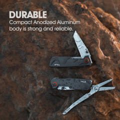True Utility 0002 Dual Cutter Çakı