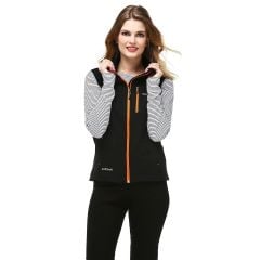 Evolite Neon Softshell Bayan Yelek - Turuncu XS