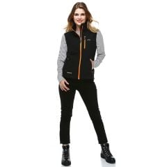 Evolite Neon Softshell Bayan Yelek - Turuncu XS