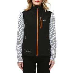 Evolite Neon Softshell Bayan Yelek - Turuncu XS