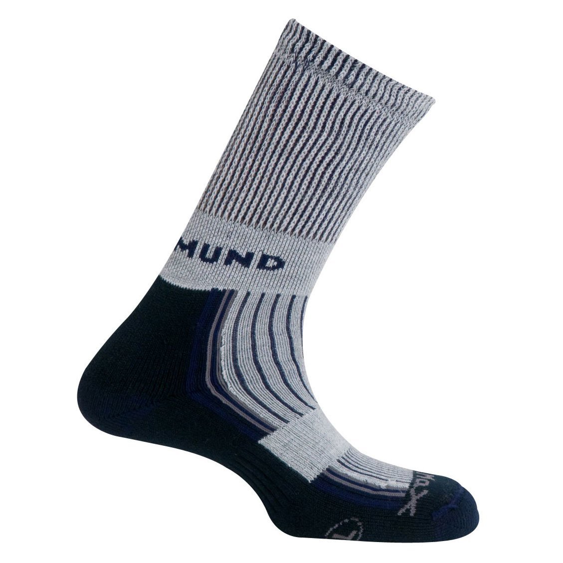 Mund Pirineos +25°C Yazlık Termal Çorap Gri-Lacivert - M-(36-40)
