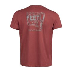 Evolite Rock Climbing T-shirt-Kiremit L