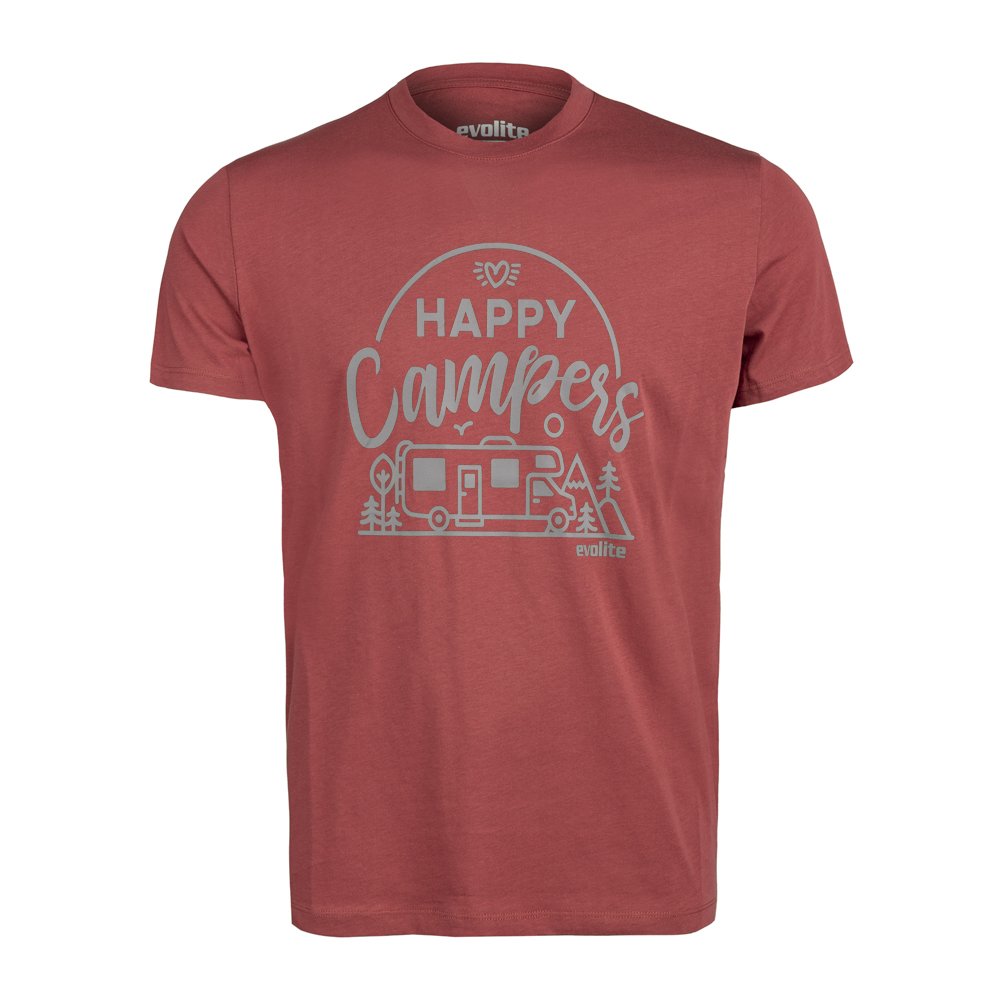 Evolite Happy Campers T-shirt-Kiremit XS
