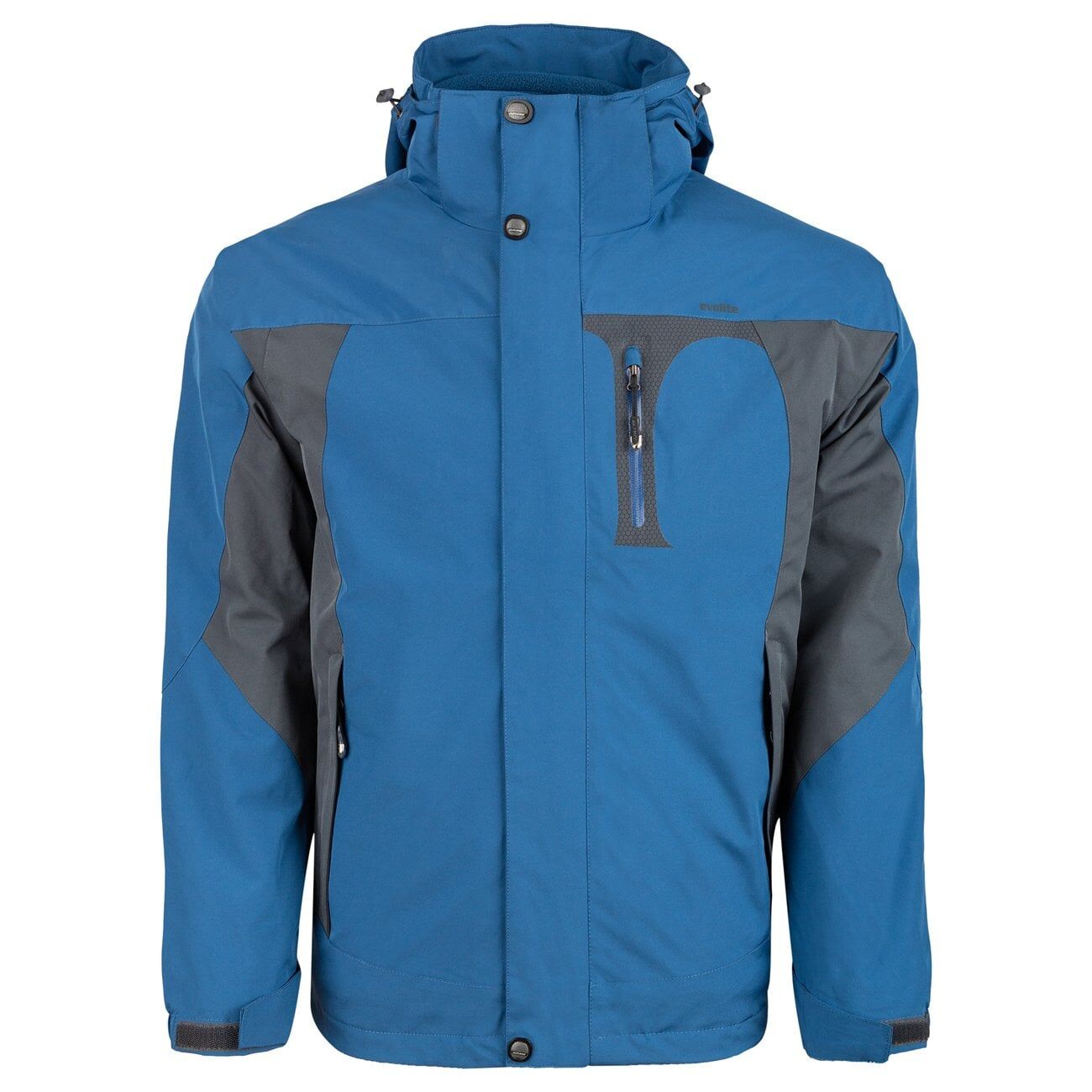 Evolite Triple 3in1 Ceket - Mavi XXXXL