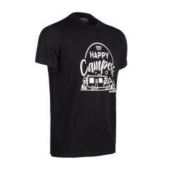 Evolite Happy Campers T-shirt-Siyah XS