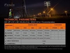 FENİX C7 3000 LÜMEN EL FENERİ