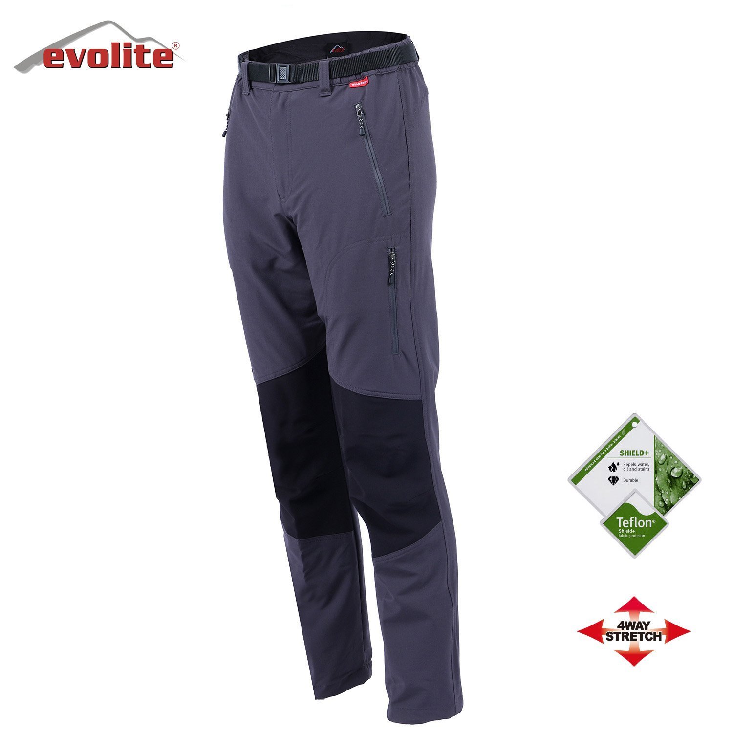Evolite Point Softshell Pantolon Gri - XL