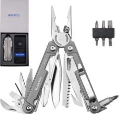 Rocktol 27 Fonksiyonlu Multitool Pense Kılıflı