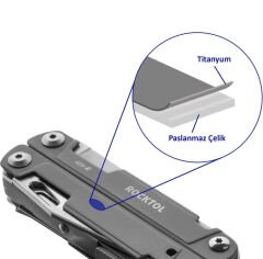 Rocktol 27 Fonksiyonlu Multitool Pense Kılıflı