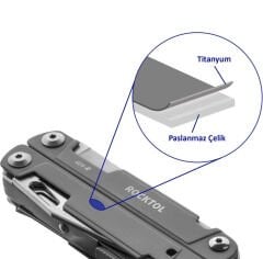 Rocktol 27 Fonksiyonlu Multitool Pense Kılıflı