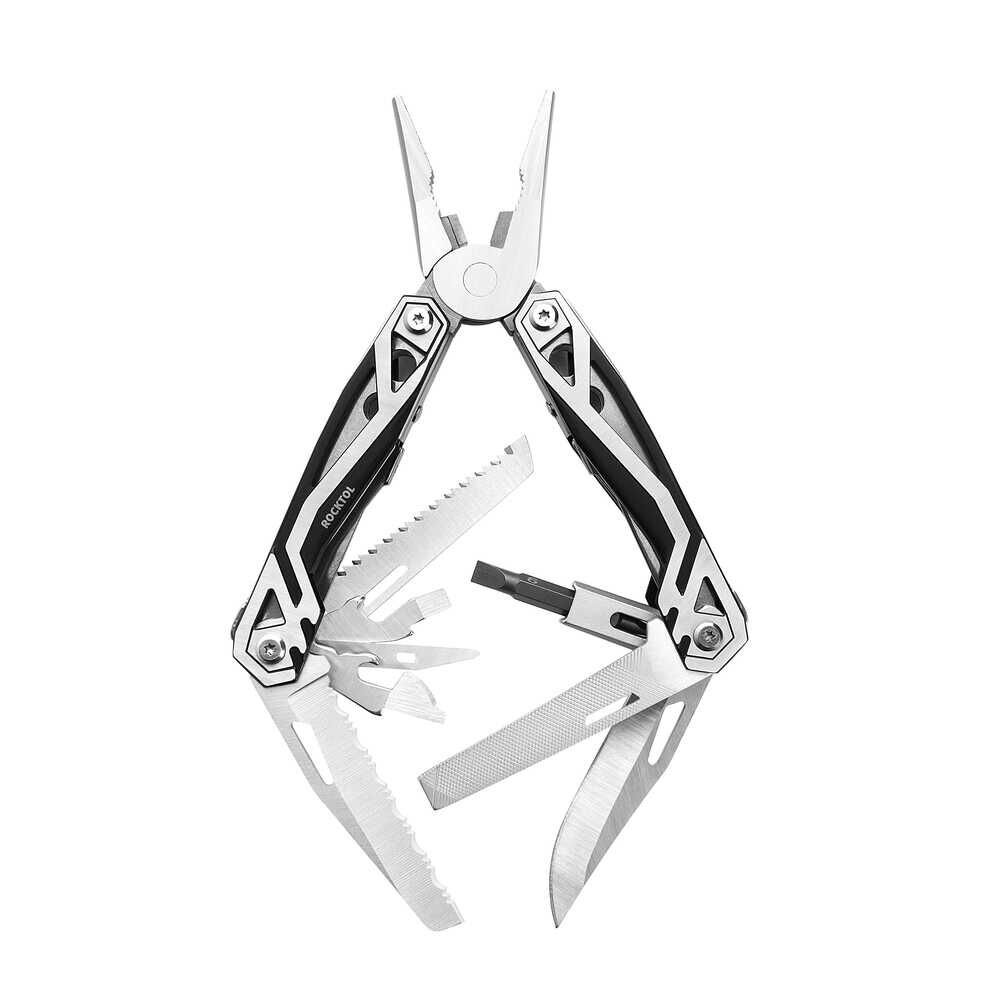 Rocktol 21 Fonksiyonlu Multitool Pense Kılıflı