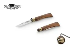 Antonini Old Bear 7cm Ceviz Ağacı Saplı S Çakı