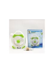 Çok Fonksiyonlu USB Şarjlı Fener + Fan