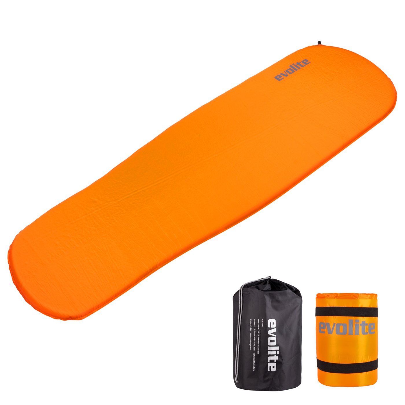 Evolite Luno 3.8 cm Şişme Mat- Turuncu