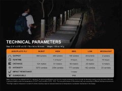 Fenix E09R 600 Lümen Anahtarlık Fener