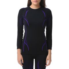Evolite Thermowear Bayan Mor Termal Üst İçlik L-XL