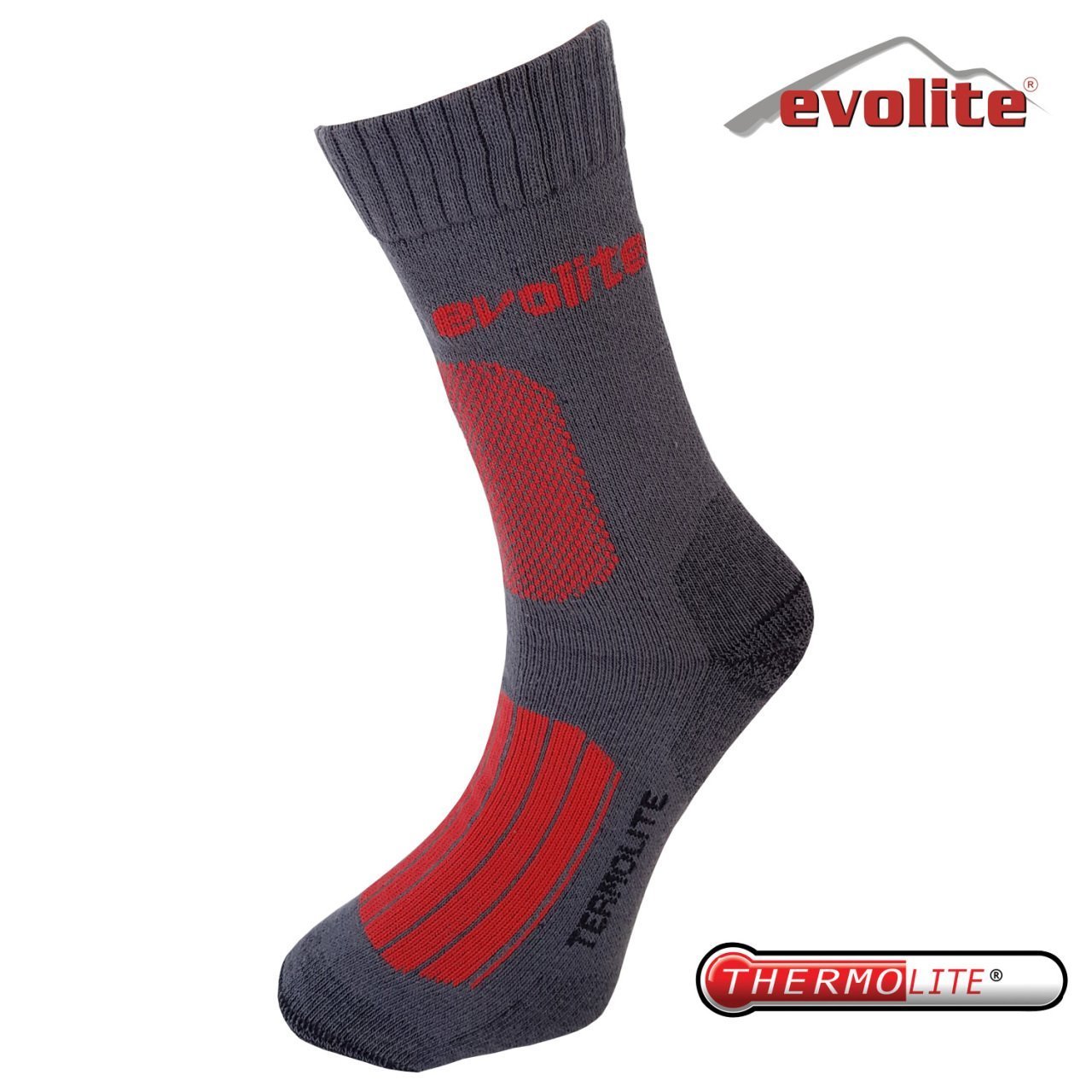 Evolite Monster Thermolite Kışlık Çorap Kırmızı - 35-38