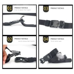 Evolite Multifast Magnet Tactical Kemer -Siyah 125