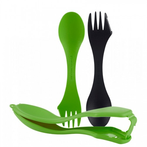 Light My Fire® Spork’n Case™ Kutulu 2’li Kaşık-Çatal Fuşya-Turuncu